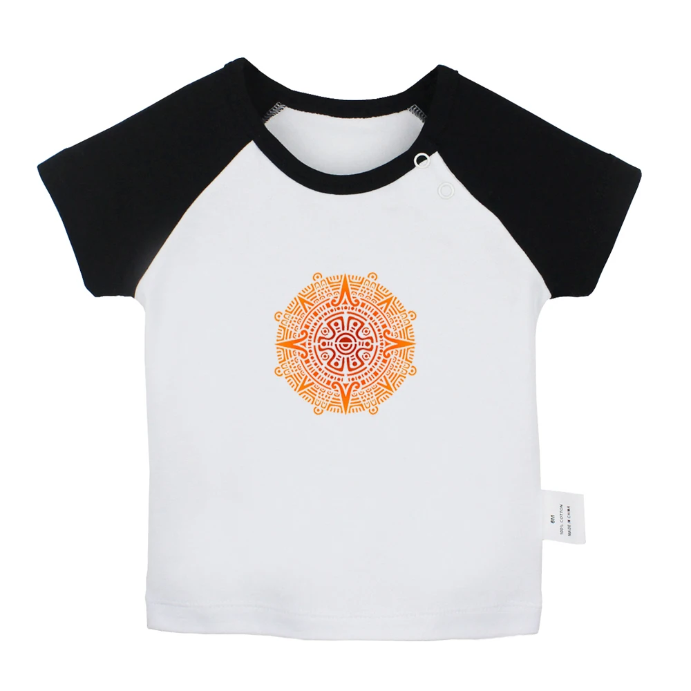 Aladdin and the magic lamp Genie tribe totem Red Maple Leaf Design Новорожденные Детские футболки для малышей