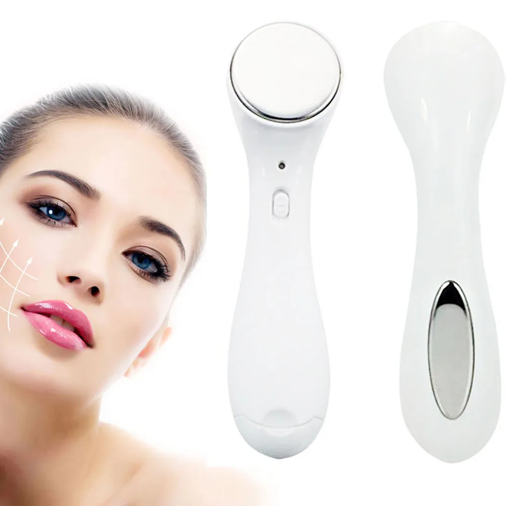 Компактный массажер для лица Ультразвуковой вибрационный ионный Массажер