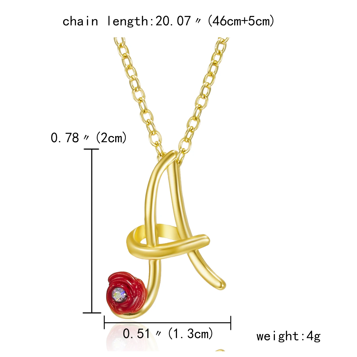 

Crystal A To Z 26 Letters Initial Minimalist Necklace For Women Charm Alphabet Pendant Necklace Friends Family Gift Jewelry