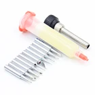 12 шт.лот 900M-T бессвинцовый наконечник паяльника для 936 SAIKE ATTEN AOYUE KADA YIHUA паяльная станция