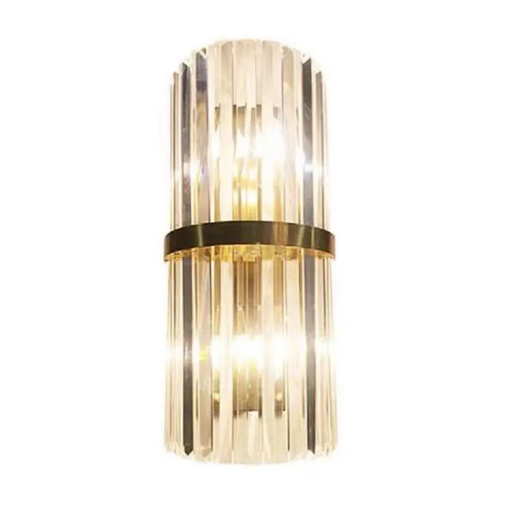 

Роскошный Королевский Хрустальный настенный светильник для спальни, современные настенные бра для ванной, коридора, балкона, ванной комнат...