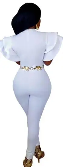 Элегантный женский комбинезон для фитнеса однотонный боди с круглым вырезом