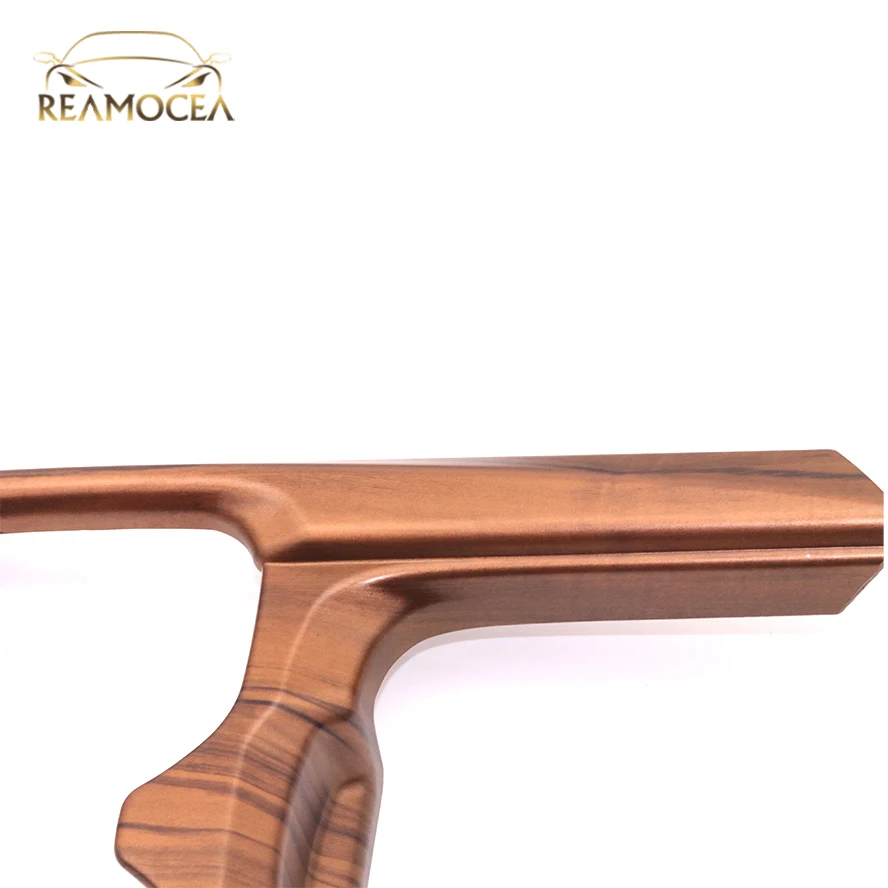 Reamocea 1Pc ABS Peach Wood Grain Car Console Water Cup Holder Stripe Cover Trim Frame Styling Fit For Honda CRV CR-V 2017-2021 |