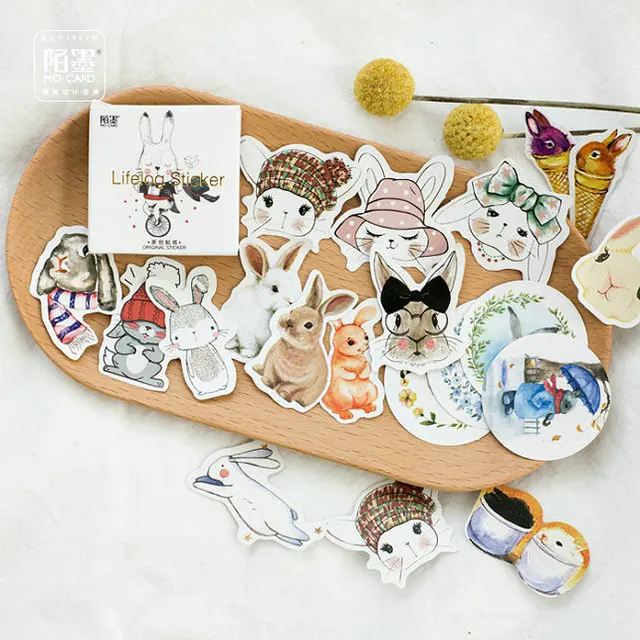 45 шт./кор. с цветочным рисунком Тотем памятки наклейки пакет DIY разместил его Kawaii планировщик для скрапбукинга наклейки канцелярские принадлежности, школьные принадлежности героя из мультфильма