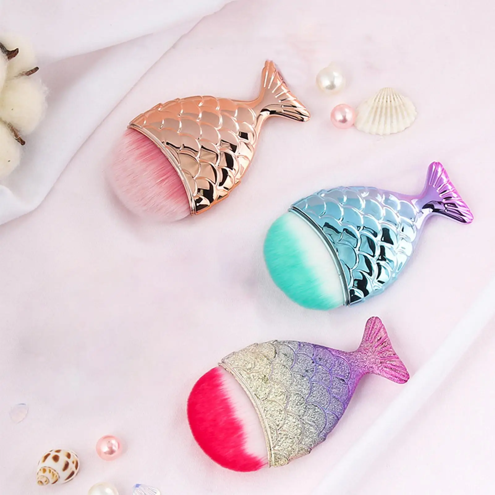 

Tail Design Soft Nail Art Brush Dust Remover Cleaning Manicure Tool
