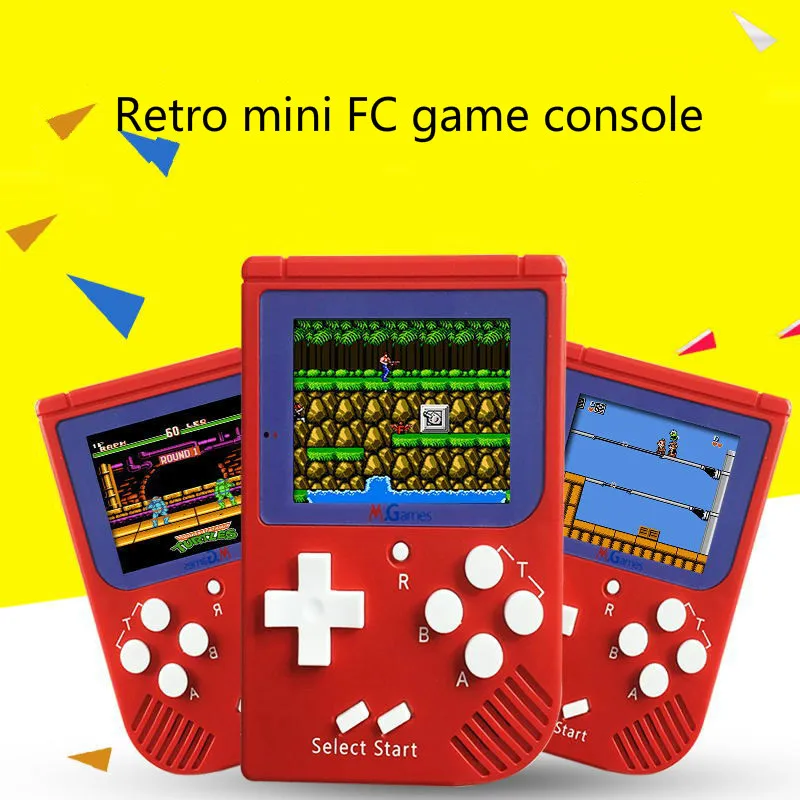 Портативная игровая консоль в стиле ретро цветной ЖК дисплей 2 5 дюйма встроенный