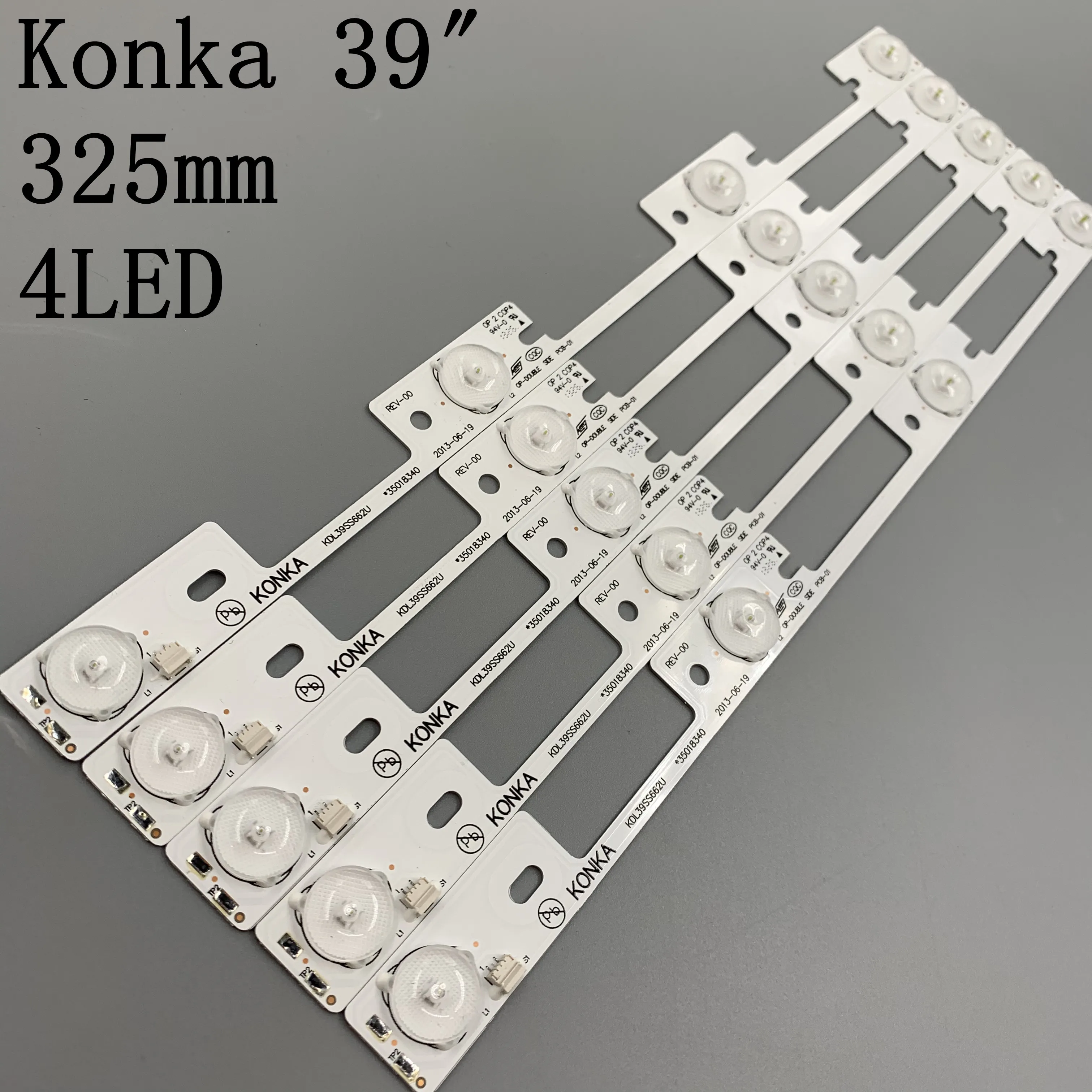 

New 30 Pieces*4 LEDs*6V LED strips working for TV KDL39SS662U 35018339 KDL40SS662U 35019864 327mm