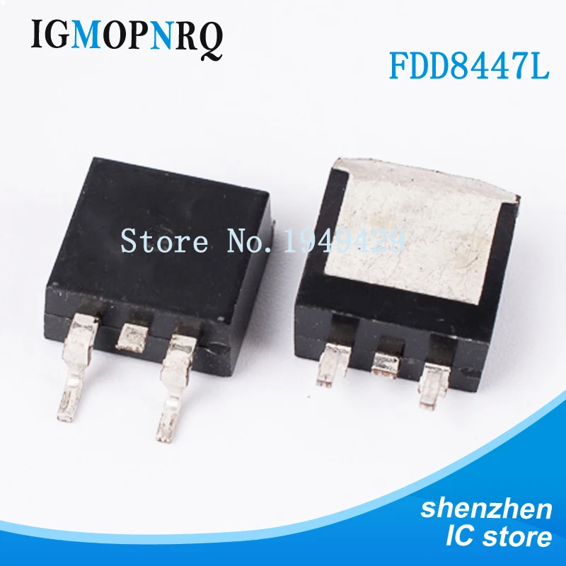 10 шт., МОП-транзистор FDD8447L TO-252 FDD8447, 8447, 40 в, N-Ch