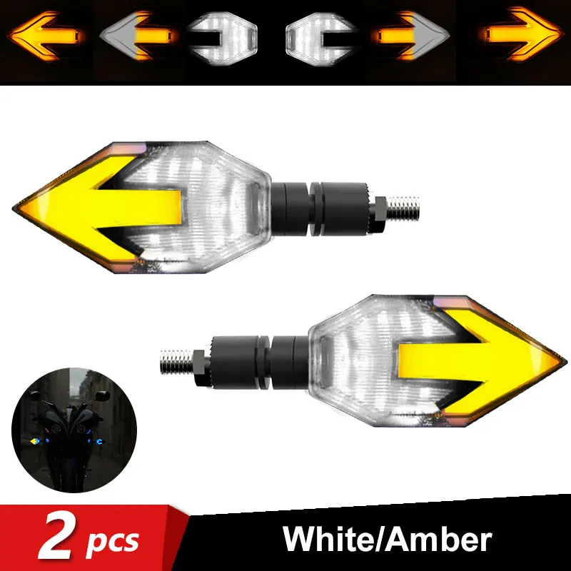 DERI 2 шт. светодиодный мото rcycle декоративный указатель поворота водонепроницаемый