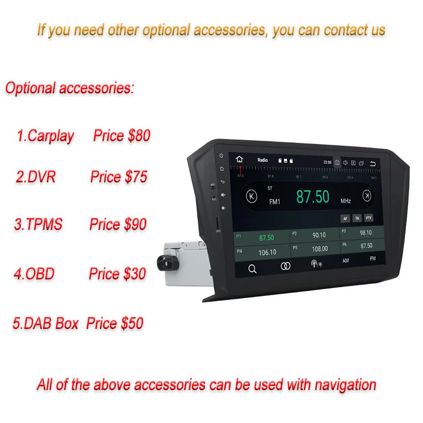 YESSUN Android 8.0 4G RAM For Volkswagen Passat 2015~2016 Car Navigation GPS Multimedia Player mirror link Radio Touch Screen | Автомобили