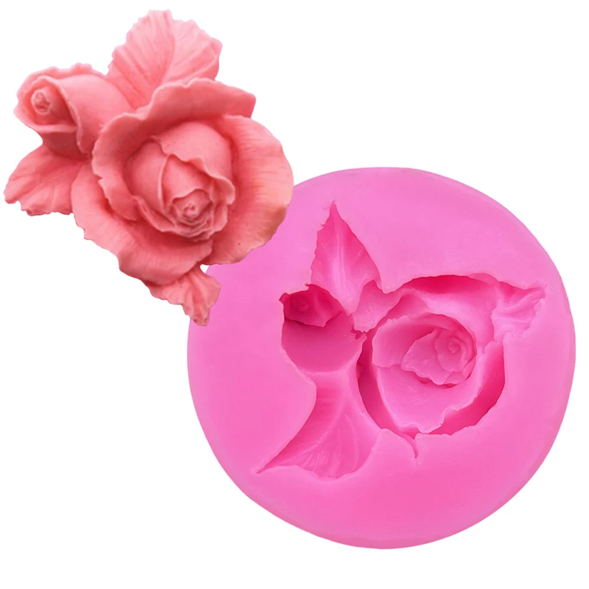 

Розовая силиконовая форма для выпечки тортов, искусственная смола, инструменты
