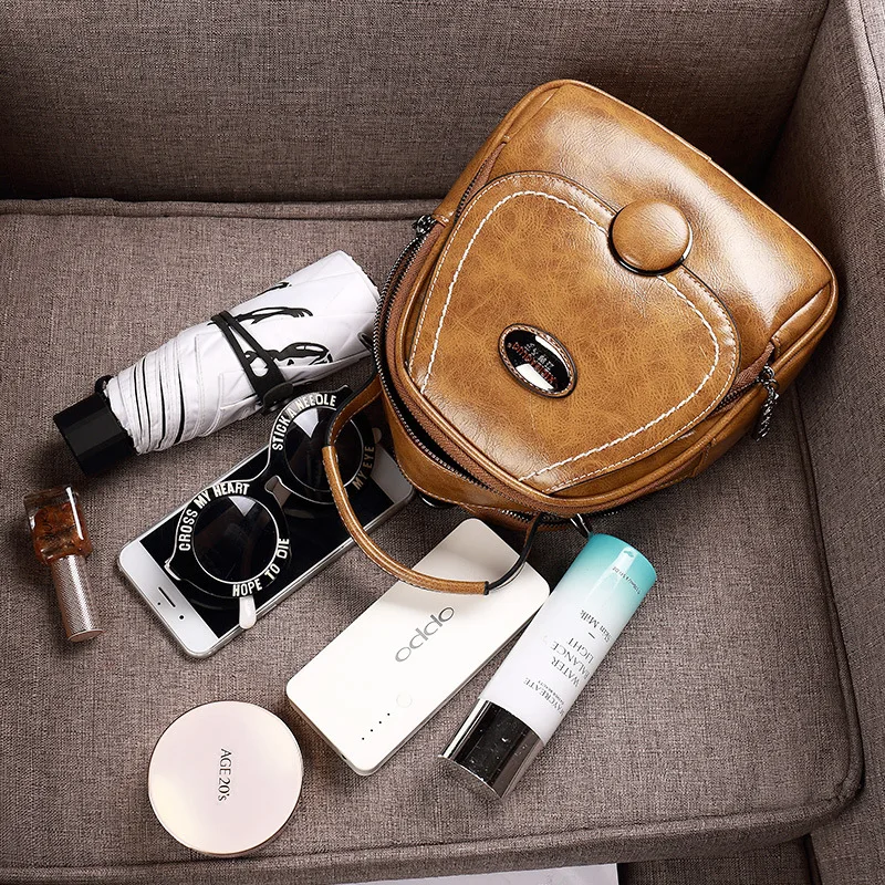 Новинка 2020 французская Осенняя Повседневная кожаная женская сумка Devil's2020 Bapa на