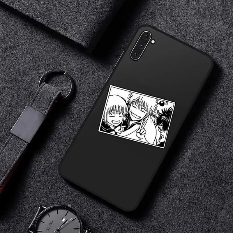 

Gintama Sakata Gintoki Phone Case For Samsung A32 A51 A52 A71 A50 A12 A21S S10 S20 S21 Plus Fe Ultra