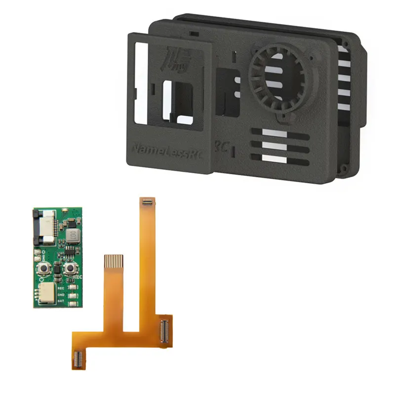 Нейлоновый чехол NameLessRC 66x45x23 мм 2-6S 5 В/2 1 А фотокамера GOPRO Hero10 FPV Racing Cinewhoop запчасти
