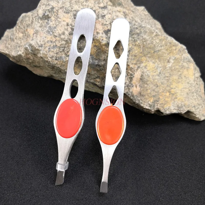 Щипцы Скошенные из нержавеющей стали пинцет щипцы брови выщипывание зажим