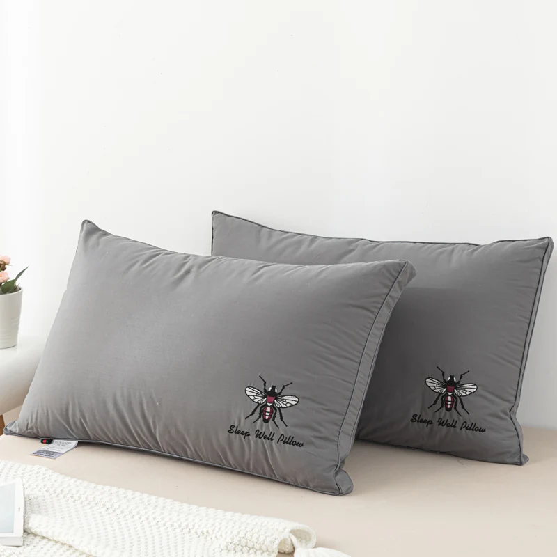 Высокое качество ткани Подушка пятизвездочная Гостиница/подушки ткань из