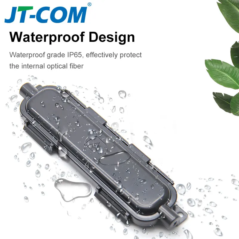 JT-COM FTTH коробка для оптического волоконного кабеля с адаптером силиконовый