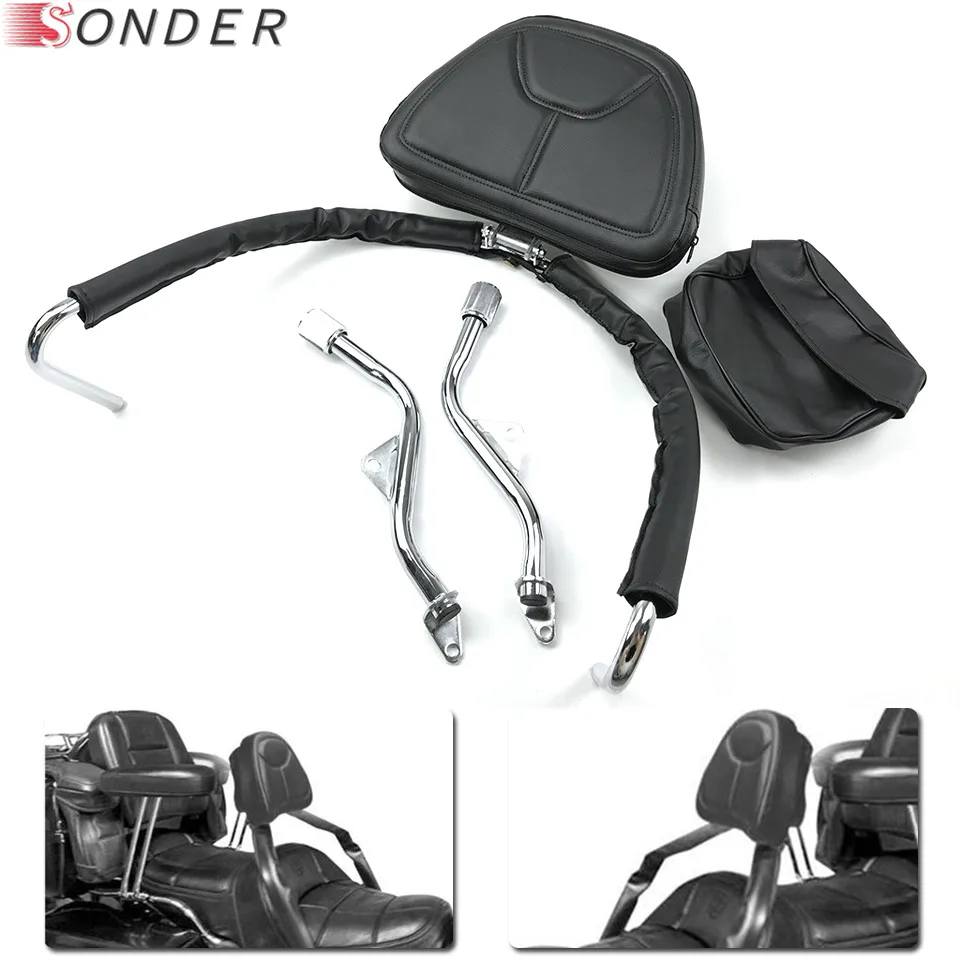 Высококачественный кожаный комплект для заднего сиденья мотоцикла Honda Goldwing GL1800 GL