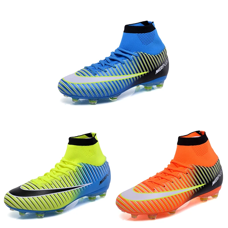 

Cleats Men Soccer Shoe Professional Football Boots Kids Turf Sports Shoe Indoor Futsal Chaussure Football Sneakers Free Shipping