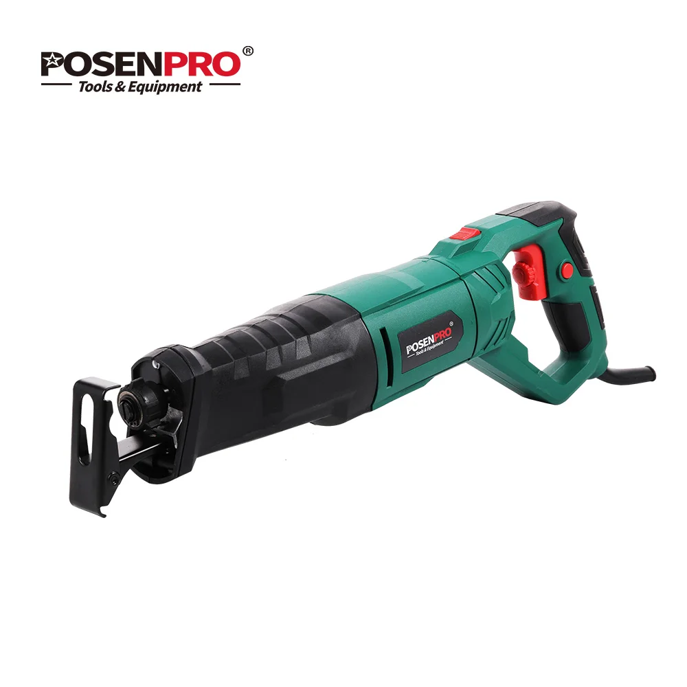 

POSENPRO Reciprocating Saw 850W Electric Saw Multifunction Rotating Handle Saber Hand Saw for Wood and Metal Cutting