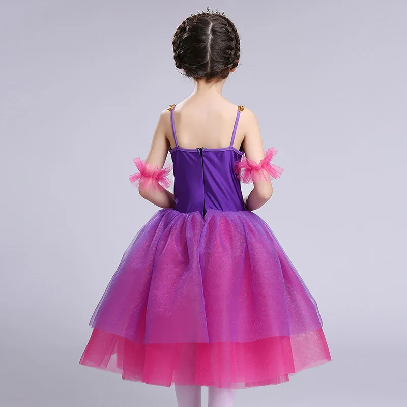 

2020 Product Six One Children Dance Serve Ventilation Summer Beautiful Ballet Princess Skirt Practice Serve Show Serve Fund