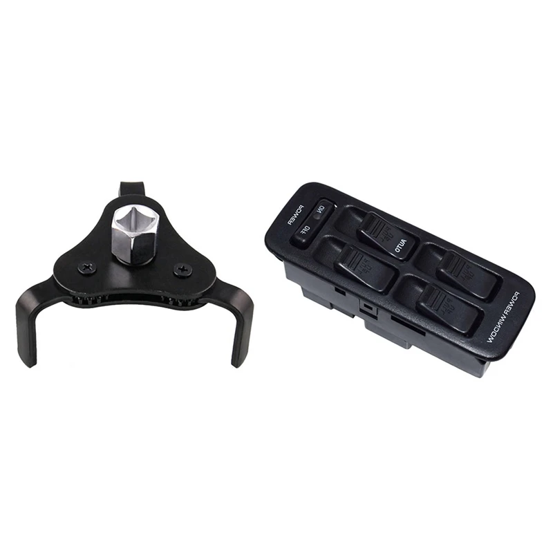 

1 шт. 2-ходовой ключ для масляного фильтра, автоматическое устройство для удаления 3 челюсти, розетка 1/2 3/8 и 1 шт. переключатель управления эле...