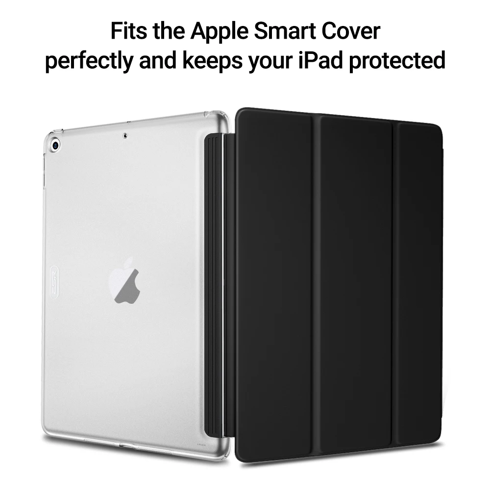 ESR чехол для iPad 7 10,2 прозрачный ТПУ задняя крышка тонкий отскок мягкий чехол для iPad 7th чехол подходит с Умной клавиатурой