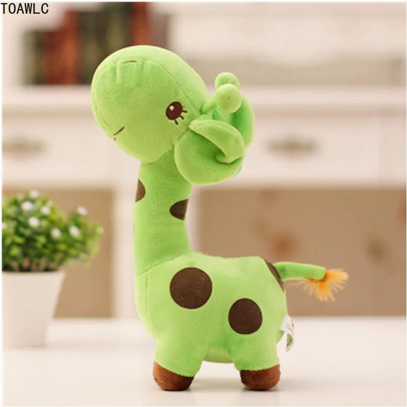 

18cm Unisex Cute Gift Plush Giraffe Soft Toy Animal Dear Doll Baby Kid Child Christmas Birthday Happy Colorful Gifts5 colors