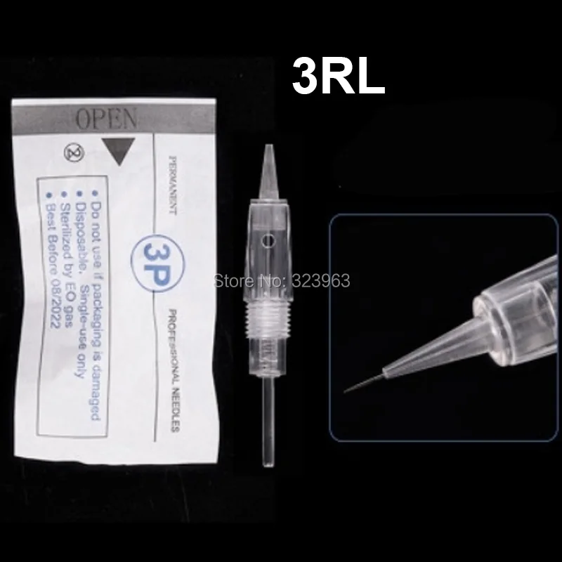 Одноразовый винтовой картридж игл для татуажа R1/D1 Blunt/R2/R3/R5/R7 10 шт. аксессуары