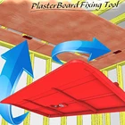 Инструмент для установки гипсокартона, 2 шт., оборудование для фиксации гипсокартона, набор инструментов для установки потолочной пластины, для комнаты, потолка, наклонное украшение для стен