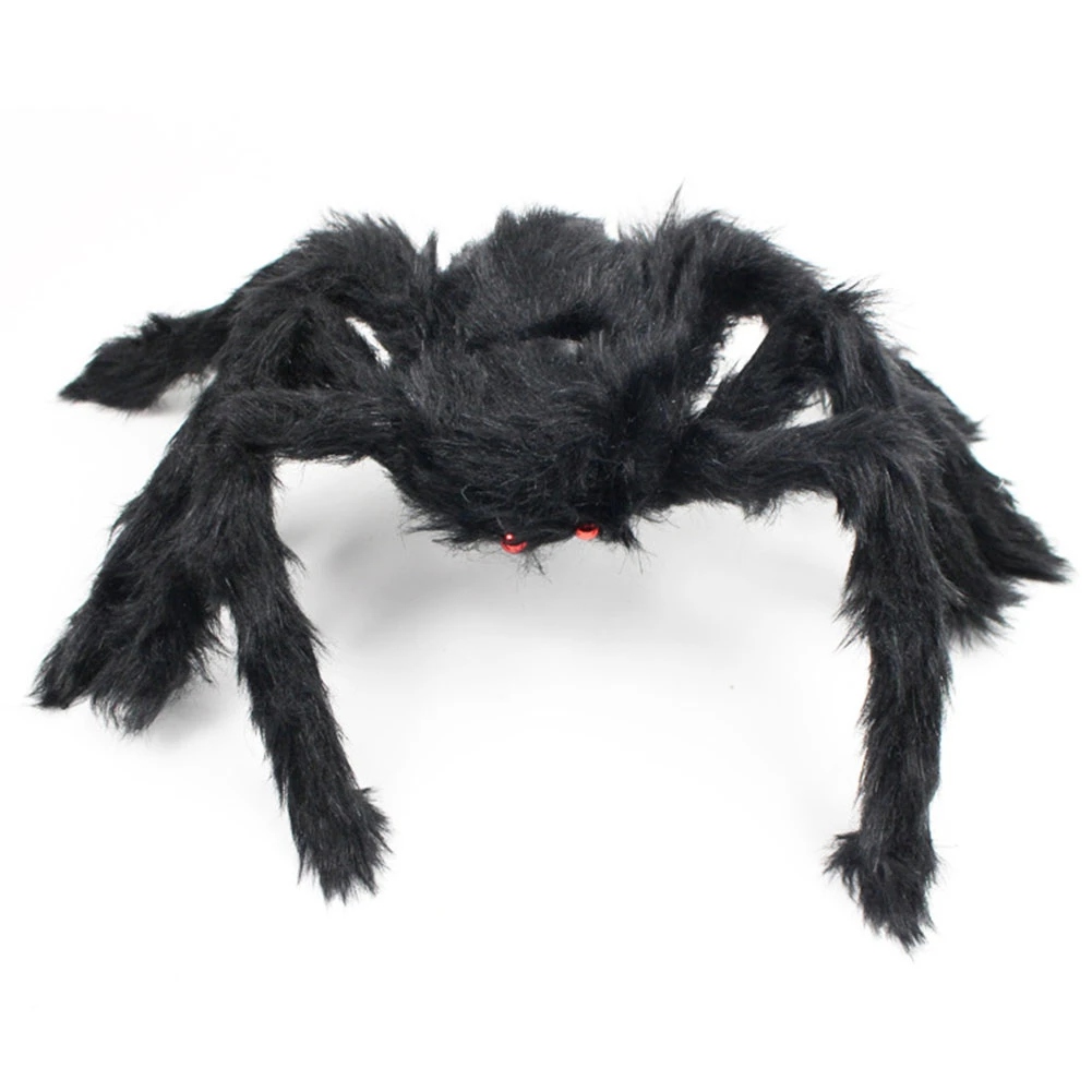 Супер страшный плюшевый паук Хэллоуин вечерние бар украшение дома с