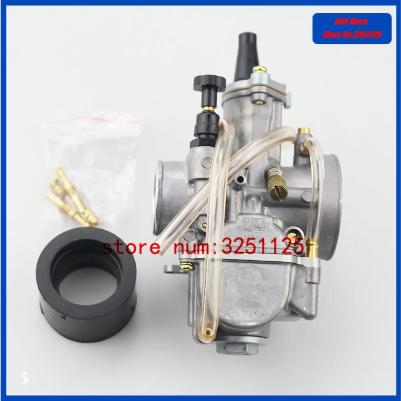Карбюратор для скутера NSR80 DT100 125 175 PWK 24 carb Keihin OKO Koso JOG DIO RTL250 CR80 CR85R CR125|Карбюратор| |