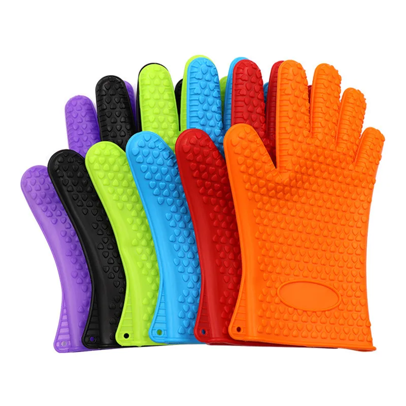 Силиконовые перчатки для выпечки в микроволновой печи противоскользящие