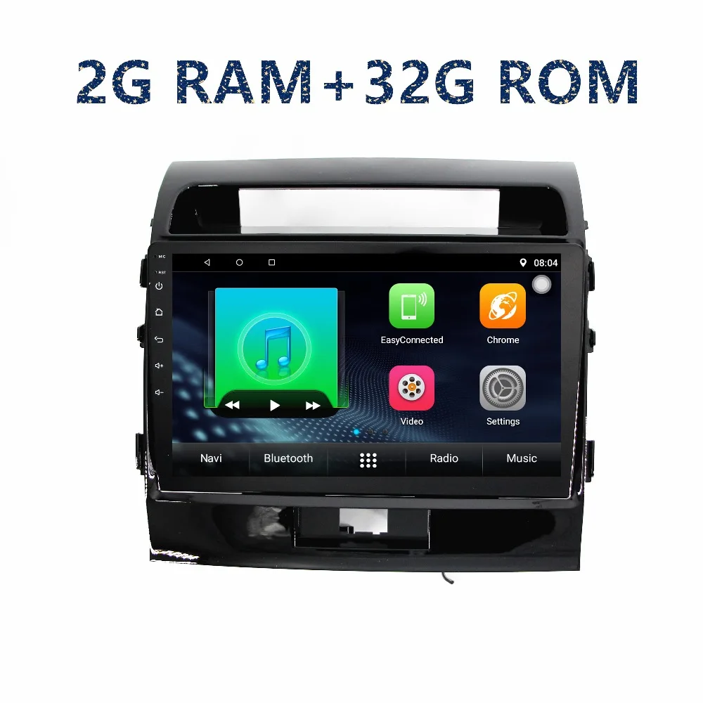 Четырехъядерный 2G + 32G Автомобильный Android Стерео Радио мультимедийный плеер для