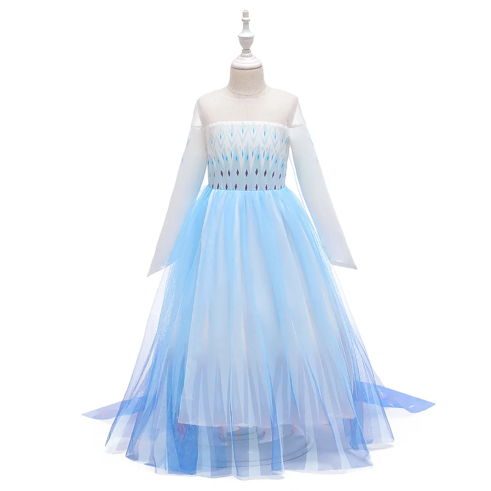 

Frozen snow Princess Aisha's Girls Aisha's dress summer children's dress Aisha performance Children dress