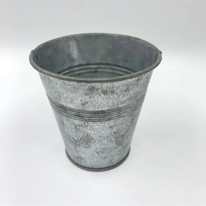 20 шт./лот D8 * H8.5CM Металл оцинкованная чашки Easeter яйцо горшок жестяная коробка