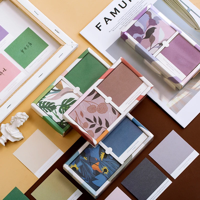 320 лист цветная бумага для заметок винтажный цветок блокноты материалы поделок