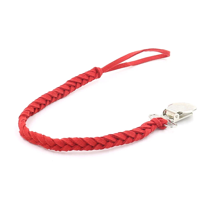 

DIY Baby Pacifier Clip Colorful Pacifier Chain for Baby Teething Soother Chew Toy Pacifier Holder