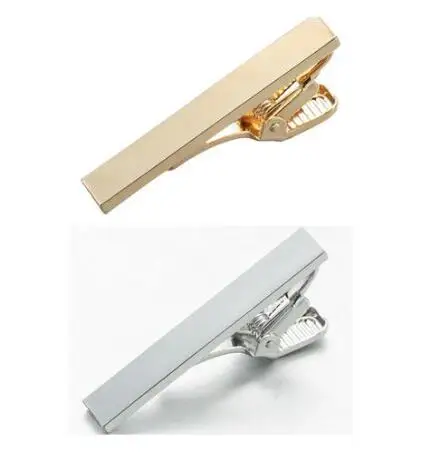 20 шт./лот серебряные/Золотые 4 см короткие Зажимы для галстука обшивка свадебного