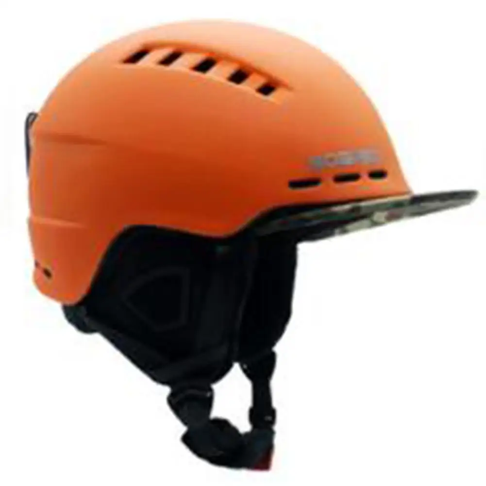Съемный Одноцветный лыжный шлем безопасный теплый для сноуборда цельный