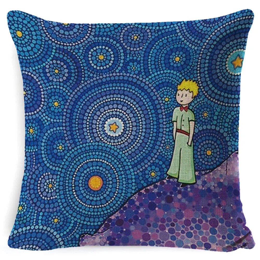 Fokusent декор для детской комнаты Сказочный Маленький принц диванная Подушка Чехол