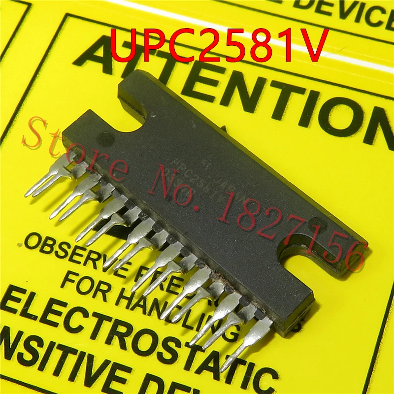 

UPC2581V ZIP-15 биполярная аналоговая интегральная схема
