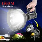 Светодиодный фонарики высокой мощности, мощный яркий фонарик, 4 режима, XHP90 XHP50, перезаряжаемый прожектор, светодиодные светильники