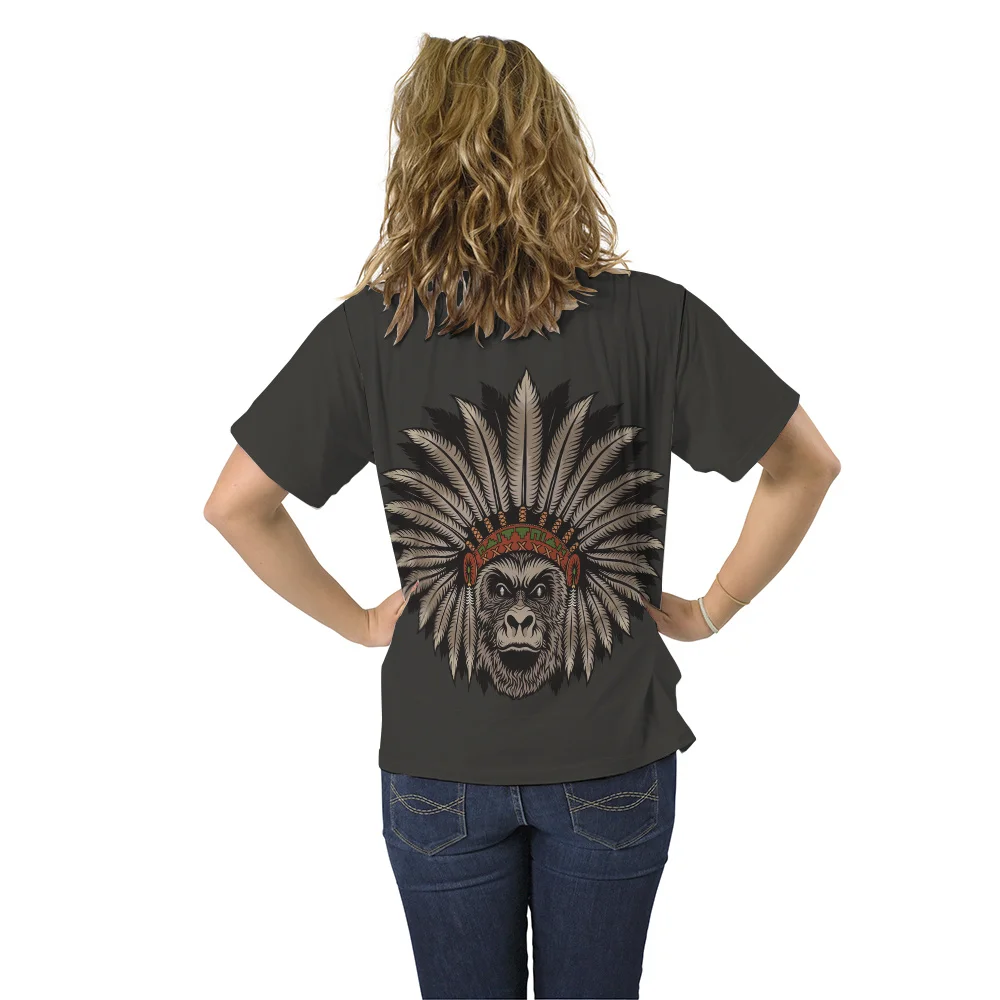 Футболка Мужская/женская с круглым вырезом и коротким рукавом - купить по