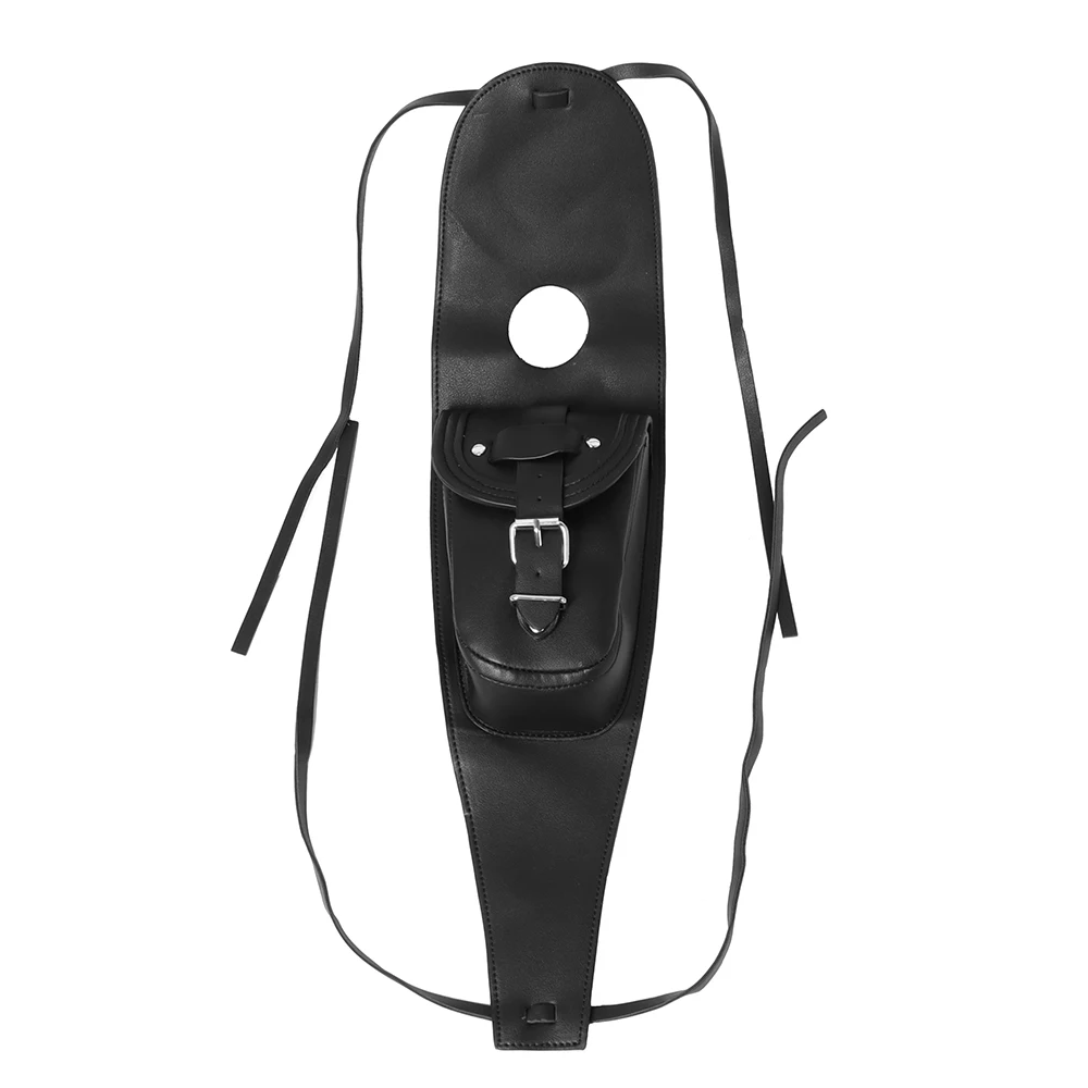 Черный мотоциклетный бензобак приборная панель Крышка центральной панели сумка