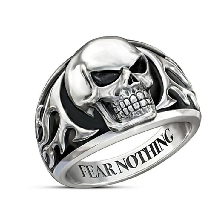 

Vintage Skull Rings for Men Hip Hop Style Steam Punk Biker Men's Rings Party Jewelry Accessories