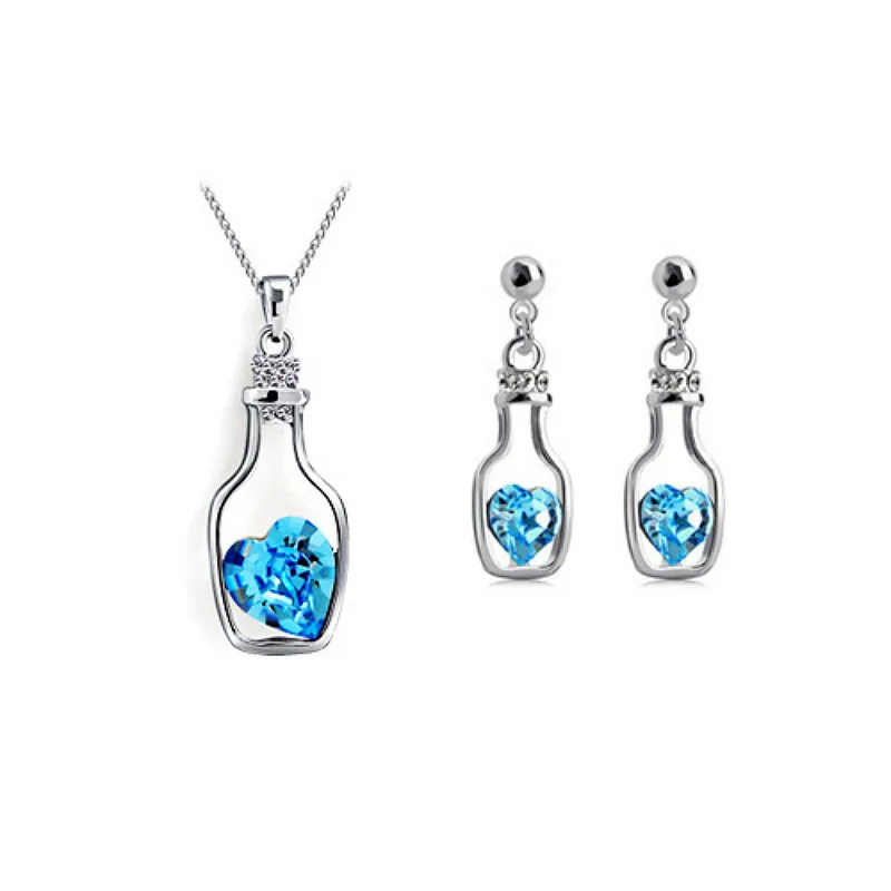 1 шт в форме сердца хорошие украшения ожерелье макияж игрушки и короной принцессы