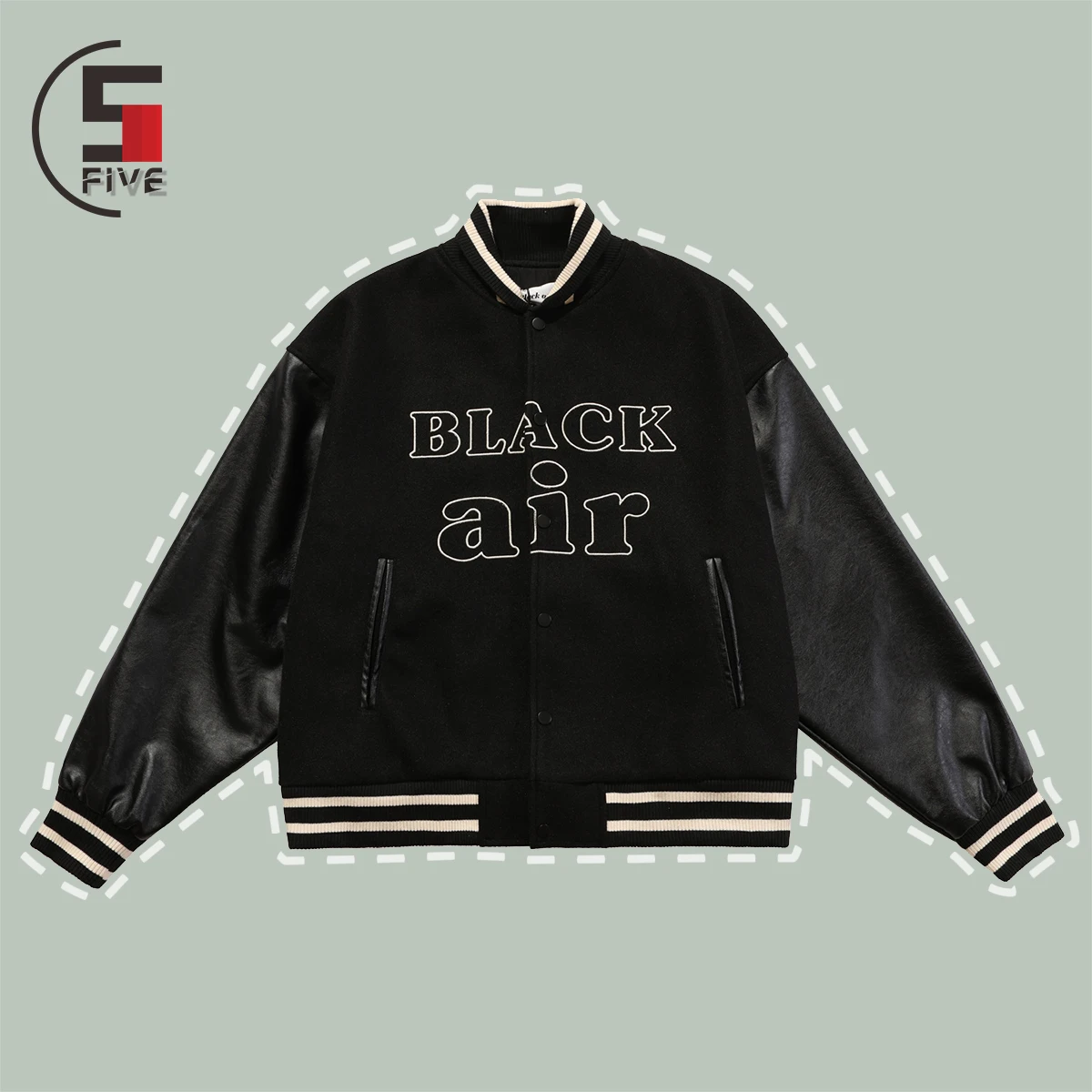 

Cartoon Embroidery Baseball Jacket Men Furry Print Letters Retro Hip Hop Streetwear Jackets Harajuku Winter Varsity Unisex Coats