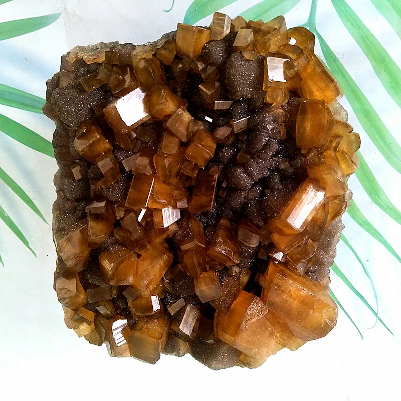 

Rare Quality Natural Barite Yellow Crystal Stone Real Mineral Crystals Drusy Room Decoration Gemstones Powerful Energy Chakra