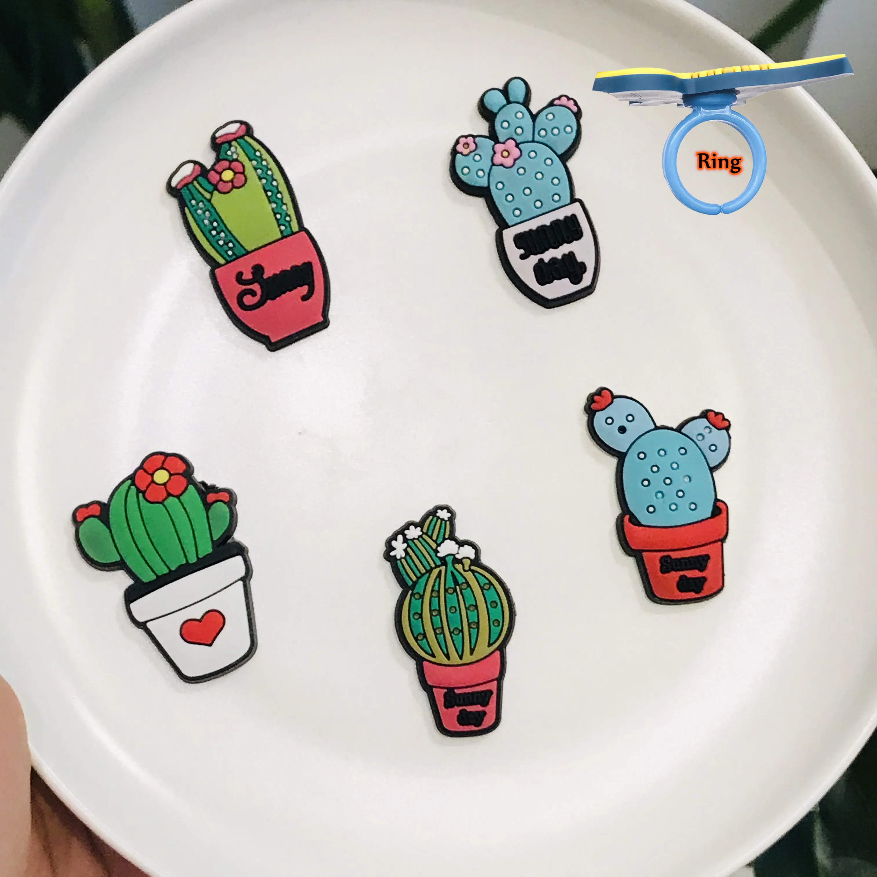 1 шт. пластиковое кольцо на палец | Украшения и аксессуары